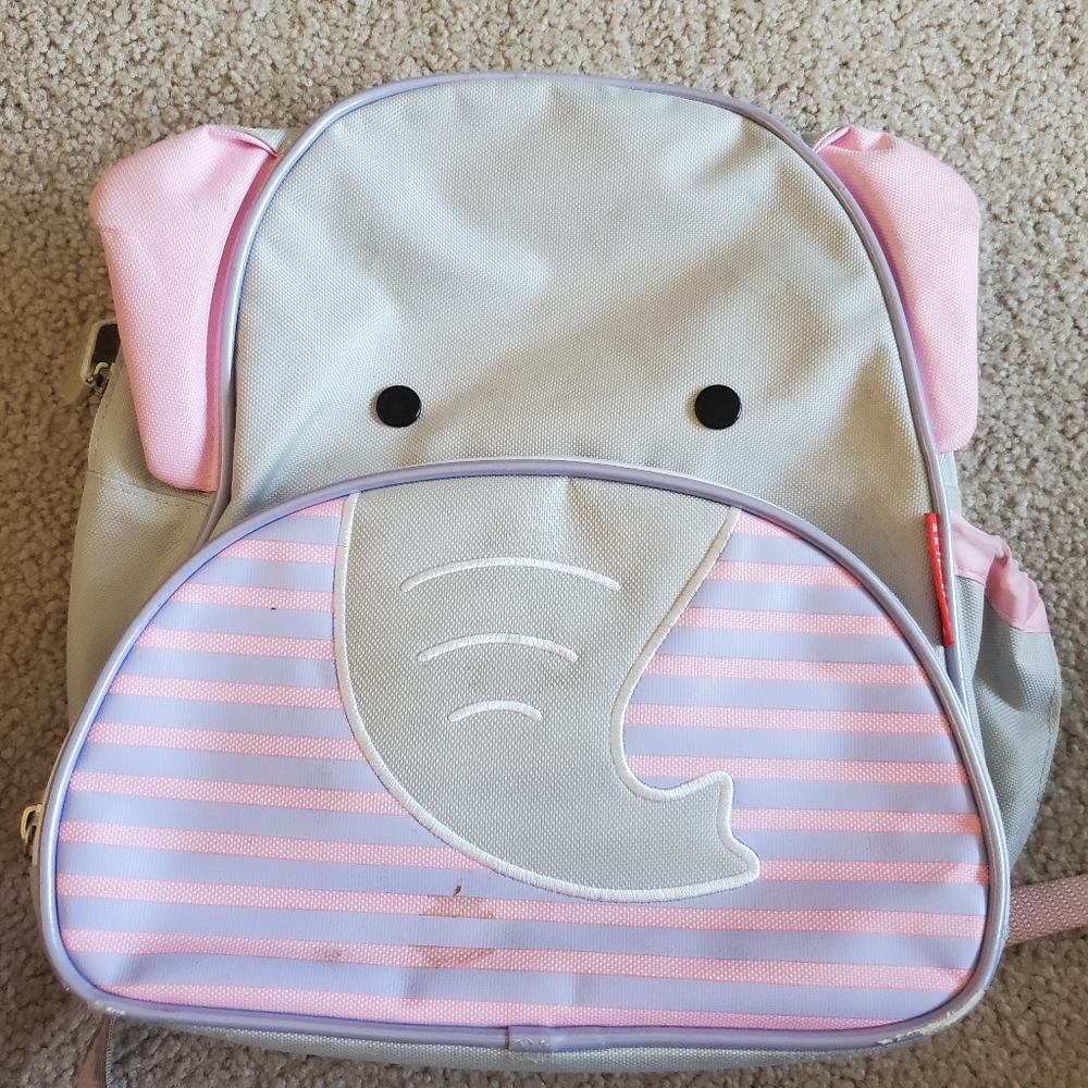 Backpack Skip Hop Gray Elephant